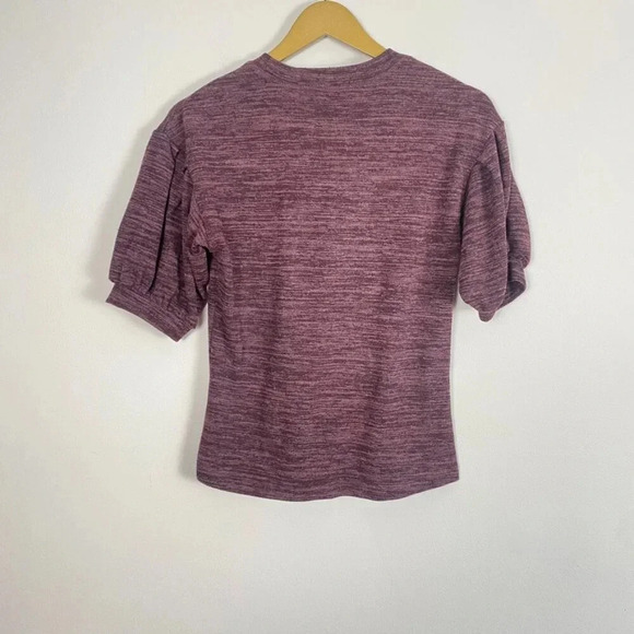 Buffalo David Bitton Puff Sleeve Short Sleeve Top - Picture 6 of 7